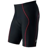 (パールイズミ)PEARL IZUMI メンズ コールドブラック パンツ 2203D 4 ブラック/カーディナルレッド M