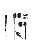 eBigValue: Black Crystal Clear High Quality HD Noise Filter Earbuds Earphones Headphones ( 3.5mm Jack ) with Microphone for New Apple iPod Touch 4 ( 4th Generation 8GB, 16GB, 32GB )