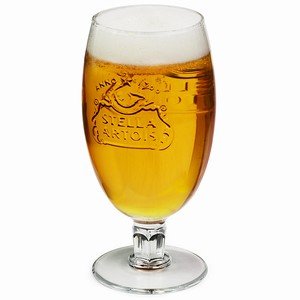 Stella Artois Chalice Pint Glasses CE 568ml/20oz (Pack of 4)