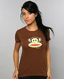 Paul Frank The Julius T-Shirt in Brown,T-shirts for Women
