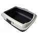 Katzentoilette gro� XXL GRAU - Schale mit Rand