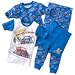 Boys Pajohnies 4 pc. Race Car Pajama Set