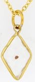 14k Yellow Gold Plated Mustard Seed Necklace