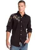 Lucky Brand Jeans Tattoo Embroidery Shirt