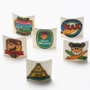 Childrens Toyshop  Toys : Beach Monkey Tattoos