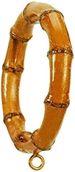 Menagerie Compatible Design Rings, 2-Inch, Bamboo, Set of 4