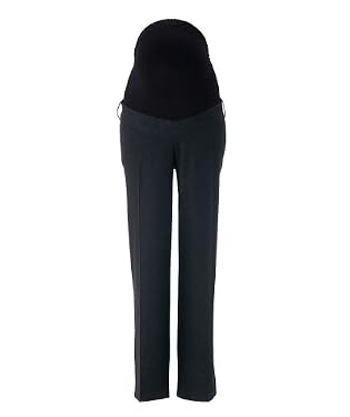 Maternity Charcoal Flannel Over The Bump Tailored Trouser
