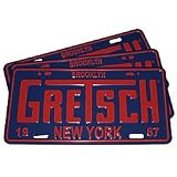 Gretsch License Plate ()