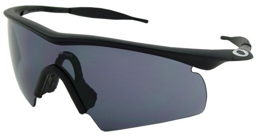 Oakley Men's M Frame Hybrid S Sunglasses,Matte Black Frame/Grey Lens,one size