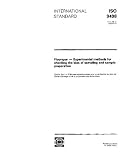 ISO 9498:1993, Fluorspar -- Experimental methods for checking the bias of sampling and sample preparation