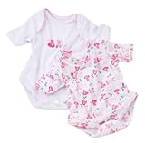 Gotz Outfit - Set of 2 Onesies for 12