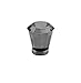 Emtek 86540 Brookmont Series 1 Inch Diameter Smoke Crystal Designer Cabinet Knob, Oil Rubbed Bronze