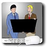 Rich Diesslins Funny Religious Light Cartoons - Religious Light Velvet Last Supper Painting - Mouse Pads