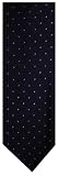 Men's Tommy Hilfiger Neck Tie 100% Silk Black/Maroon/Blue Blend