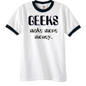 Geeks Make More Money Ringer T-Shirt