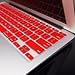 TopCase RED Keyboard Silicone Cover Skin for Macbook AIR 11
