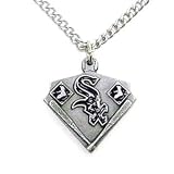Chicago White Sox MLB Necklace with Pewter Team Pendant