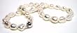HinsonGayle Extreme Baroque Collection Handpicked Premium White Free-Form Baroque Cultured Pearl Necklace (Sterling Silver)
