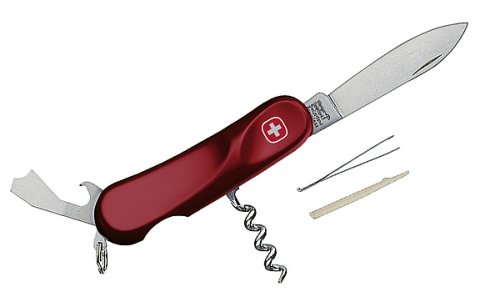 Wenger Original Schweizer Offiziersmesser Modell Evolution 63, rot Preisvergleich