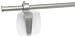 Umbra 28-48-Inch Stickup Rod, Metallic Nickel