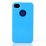 ATC Snap-On IPhone 4/4S Gossamer Acrylic Hardshell Case--- 1 Pack Ultra Thin Case Fits AT&T iPhone --- Retail Packaging---Blue