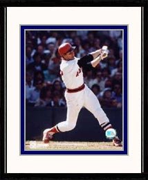 Photo File Boston Red Sox Carlton Fisk Framed Photo