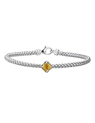 Sterling Silver Citrine Bracelet