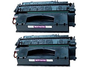 2-Pack Compatible HP 53X (Q7553X) Hi-Yield Toner Cartridge for use with HP LaserJet M2727nf MFP P2014 P2015 P2015d P2015dn P2015n P2015x Printer