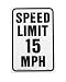 Tools & Hardware : HY-KO HW-24 SIGN SPEED LIMIT 15 MPH