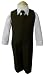 Brown & White Baby Boy & Boys Complete Special Occasion Suit, Shirt, Tie, Vest, Pants