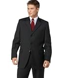 Jones New York Charcoal Stripe Wool Suit