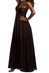 One Shoulder Sleeveless Chiffon Evening Dress 