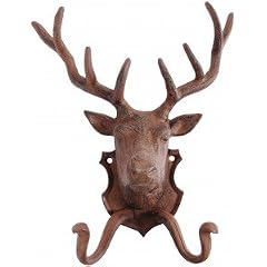 Garderobe Haken Handtuchhalter Gusseisen 'Hirsch'