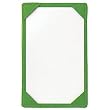Lime Bonded Leather Jotter Card Holder