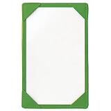 Lime Bonded Leather Jotter Card Holder