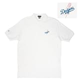 Los Angeles Dodgers MLB "Classic Pique" Polo Shirt (White)