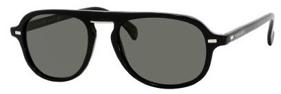 Giorgio Armani Sunglasses GA 834/S Black Polarized 807/i8 New Authentic