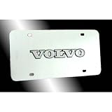 Volvo Chrome Stainless Steel License Plate