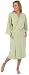 Spa Uniforms - Canyon Rose Waffle Weave Unisex Spa Robe, XL, Sage