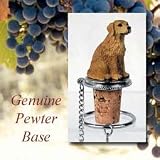 Golden Retriever Wine Bottle Stopper