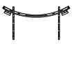 Philips SQM6375/27 Simply Straight HDTV Fixed Wall Mount for 42- to 60-Inch Screens