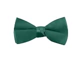 New Boys Solid Forest Green Bowtie Bow Tie Tuxedo