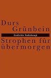 Strophen f�r �bermorgen: Gedichte