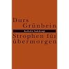 Strophen f�r �bermorgen: Gedichte