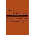 Strophen f�r �bermorgen: Gedichte