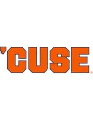 From Amazon.com. Click for details:
 DECAL B SYRACUSE CUSE - 8.5" x 2.5" DECAL B SYRACUSE CUSE - 8.5" x 2.5"