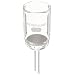 Chemglass CG-1402-11 Glass Buchner Filtering Funnel with Medium Frit, 30mL Capacity, 8mm OD x 75mm Length Stem, 30mm Diameter