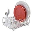 Better Houseware 3423 Compact Dish Drainer Set, Stainless
