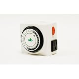 Buy 120V Dual Outlet Mechanical Timer Hydroponic hydro grow