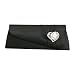 Ashley M Satin Clutch